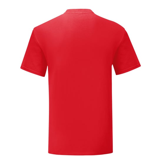 Fruit of the Loom Unisex volwassen iconisch T-shirt (Rood) - Image 2