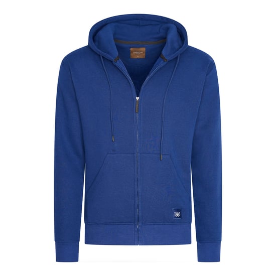 Cappuccino Italia Hoodies Fleece Zip Hood Blauw - Image 1