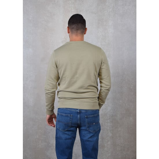 Lyle & Scott merk Sage uniform groen pull-over sweatshirt - Image 6