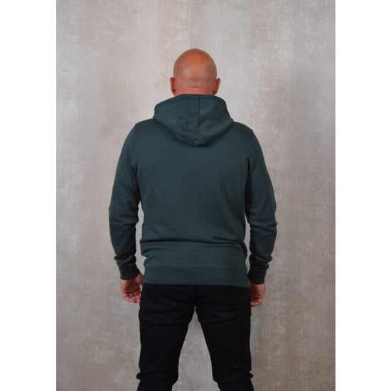 Men's Lyle And Scott Pullover Hoodie in Green - Image 6