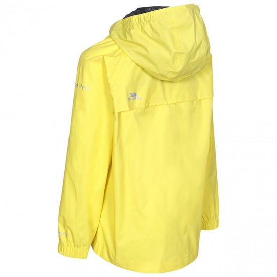 Trespass Kinderen/Kinderen Qikpac Waterdichte Packaway Jacket (Geel) - Image 2