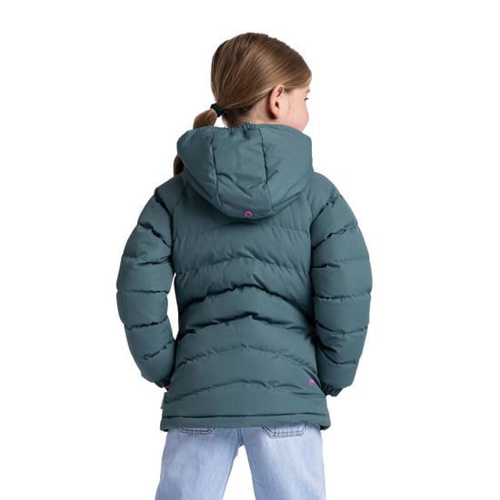 Trespass Kindermeisjes Amira Casual Jacket (Sparrengroen) - Image 4