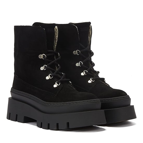 Bronx Evi - Ann Lace Up Suede Dameslaarzen - Image 1