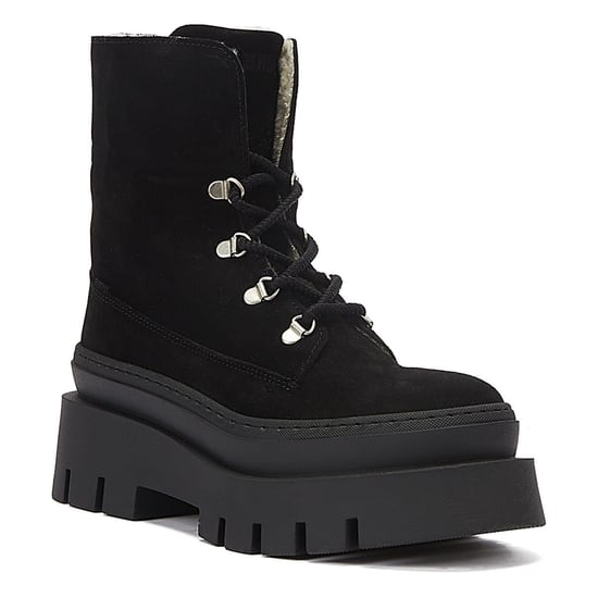 Bronx Evi - Ann Lace Up Suede Dameslaarzen - Image 2
