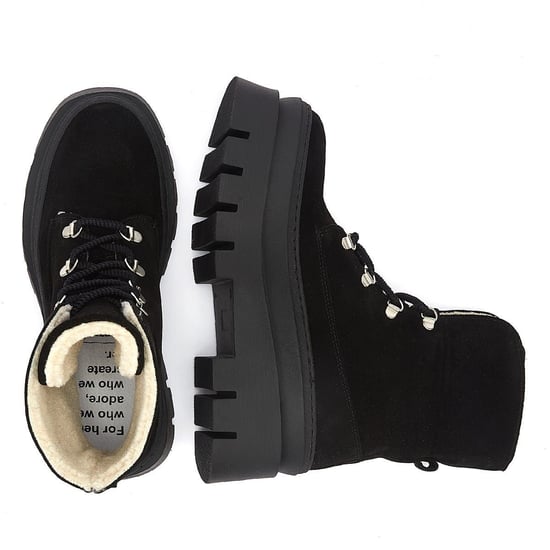 Bronx Evi - Ann Lace Up Suede Dameslaarzen - Image 6