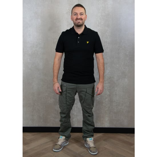 Lyle & Scott Gewoon poloshirt in Zwart - Image 5