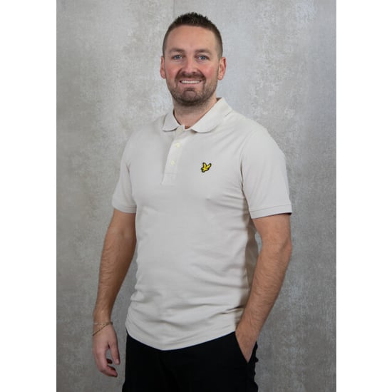 Lyle & Scott Cove effen poloshirt - Image 3