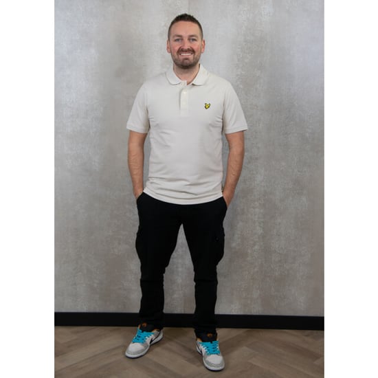 Lyle & Scott Cove effen poloshirt - Image 5