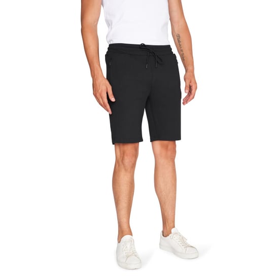 Mario Russo Shorts Pique Short Zwart - Image 5