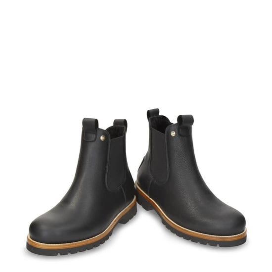 Panama Jack Heren Beny Igloo C1 Zwarte Waterdichte Leren Chelsea Boots - Image 3