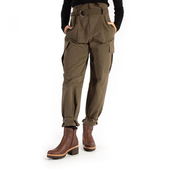 Panama Jack Pauline B9 Bark waterdichte leren enkellaarsjes met hak voor dames - Image 5