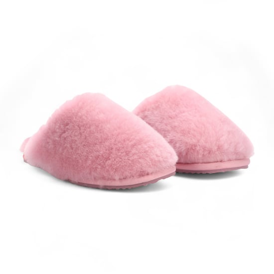 Dames schapenvacht pantoffels roze warme winterbont muiltje - Aurora - Image 3
