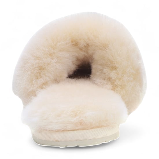 Dames schapenvacht pantoffels beige warme winter bont slippers - Nordic - Image 5