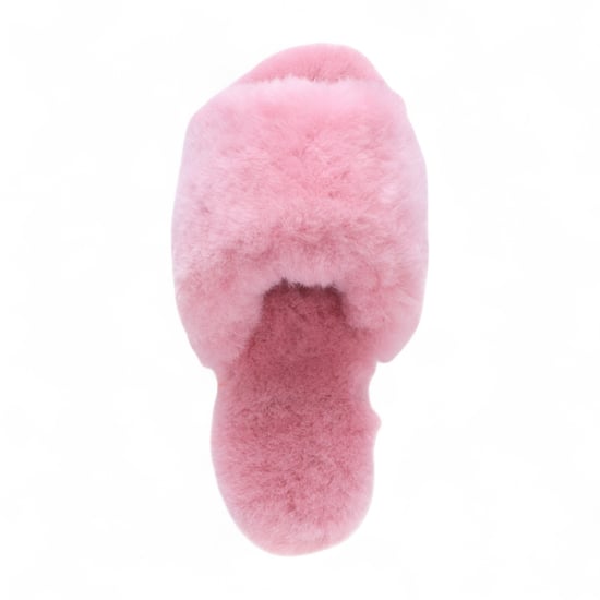 Dames schapenvacht pantoffels roze warme winter bont slippers - Nordic - Image 6