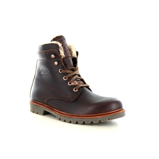 Panama Jack Heren P03 Aviator C23 Kastanjebruine Waterdichte Leren Enkellaarsjes - Image 1