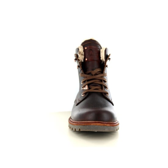 Panama Jack Heren P03 Aviator C23 Kastanjebruine Waterdichte Leren Enkellaarsjes - Image 3