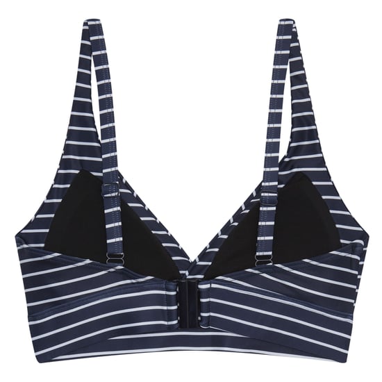 Regatta Dames/Dames Paloma Stripe Gestructureerde Bikinitop (Marine, Wit) - Image 2