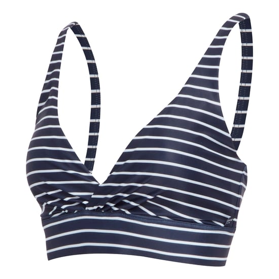 Regatta Dames/Dames Paloma Stripe Gestructureerde Bikinitop (Marine, Wit) - Image 3