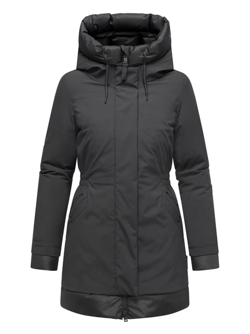 Navahoo dames winterparka WINTERPRINZESSIN met capuchon & vrouwelijke pasvorm - Image 2