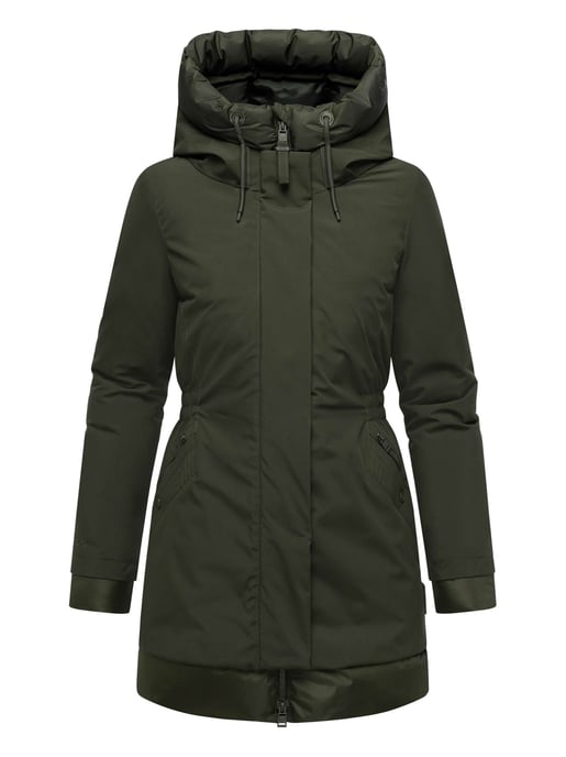 Navahoo dames winterparka WINTERPRINZESSIN met capuchon & vrouwelijke pasvorm - Image 5