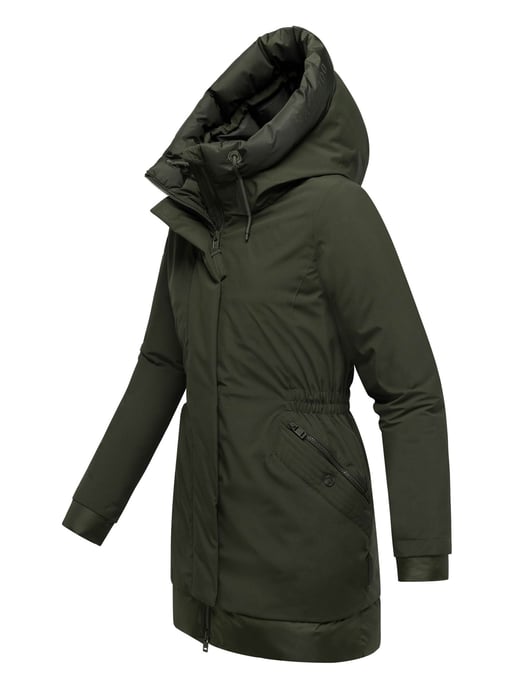 Navahoo dames winterparka WINTERPRINZESSIN met capuchon & vrouwelijke pasvorm - Image 6