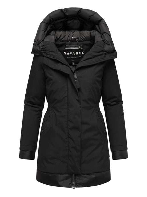 Navahoo dames winterparka WINTERPRINZESSIN met capuchon & vrouwelijke pasvorm - Image 5