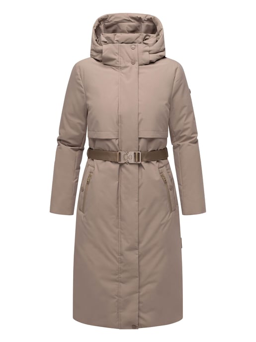Navahoo dames winterparka WALDBUMMLER – weerbestendig & stijlvol met tailleceintuur - Image 2