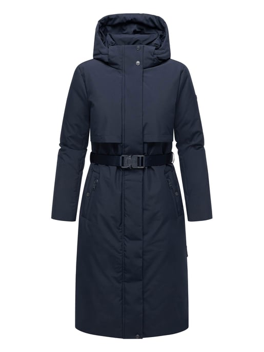 Navahoo dames winterparka WALDBUMMLER – weerbestendig & stijlvol met tailleceintuur - Image 2