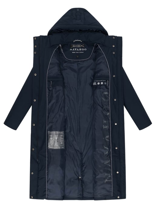 Navahoo dames winterparka WALDBUMMLER – weerbestendig & stijlvol met tailleceintuur - Image 5
