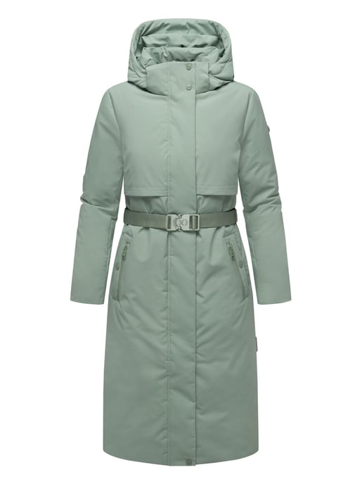 Navahoo dames winterparka WALDBUMMLER – weerbestendig & stijlvol met tailleceintuur - Image 2