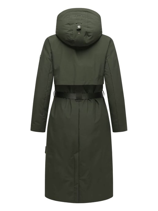 Navahoo dames winterparka WALDBUMMLER – weerbestendig & stijlvol met tailleceintuur - Image 4