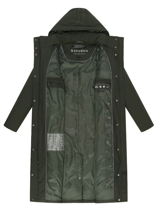 Navahoo dames winterparka WALDBUMMLER – weerbestendig & stijlvol met tailleceintuur - Image 5