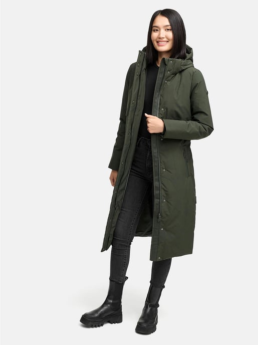 Navahoo dames winterparka WALDBUMMLER – weerbestendig & stijlvol met tailleceintuur - Image 6
