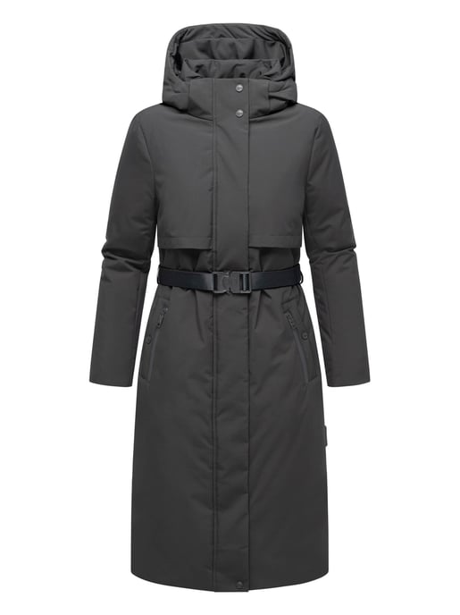 Navahoo dames winterparka WALDBUMMLER – weerbestendig & stijlvol met tailleceintuur - Image 2
