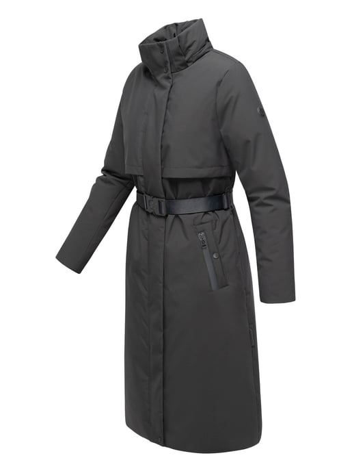Navahoo dames winterparka WALDBUMMLER – weerbestendig & stijlvol met tailleceintuur - Image 3