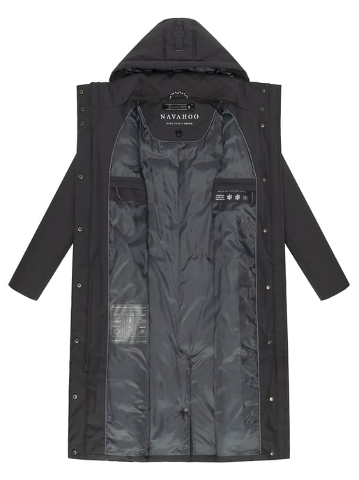 Navahoo dames winterparka WALDBUMMLER – weerbestendig & stijlvol met tailleceintuur - Image 5