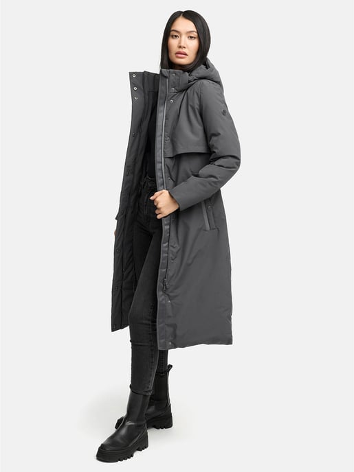 Navahoo dames winterparka WALDBUMMLER – weerbestendig & stijlvol met tailleceintuur - Image 6