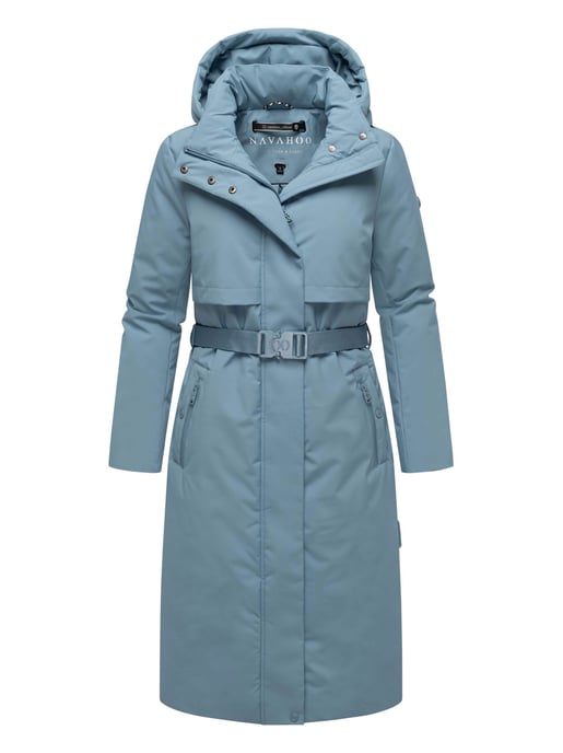 Navahoo dames winterparka WALDBUMMLER – weerbestendig & stijlvol met tailleceintuur - Image 1