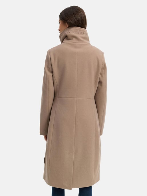 Navahoo Samtrose dames overgangsmantel met opstaande kraag – elegant & modern - Image 4