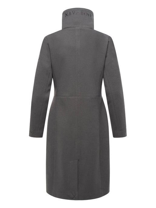 Navahoo Samtrose dames overgangsmantel met opstaande kraag – elegant & modern - Image 4