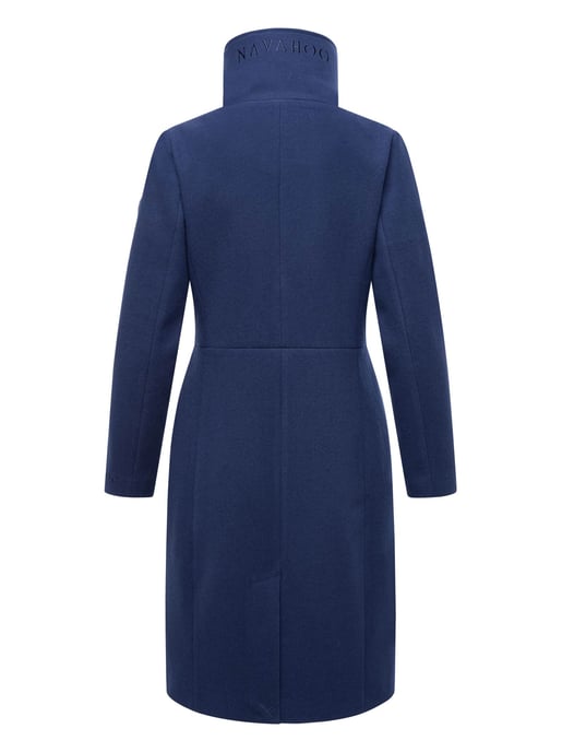 Navahoo Samtrose dames overgangsmantel met opstaande kraag – elegant & modern - Image 4
