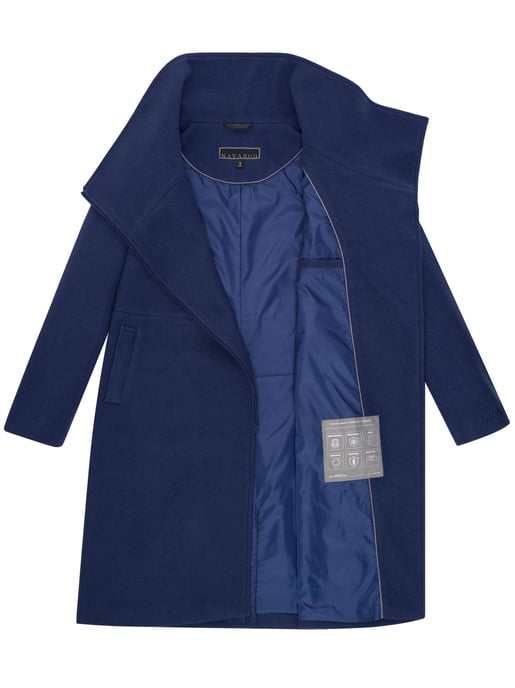 Navahoo Samtrose dames overgangsmantel met opstaande kraag – elegant & modern - Image 5