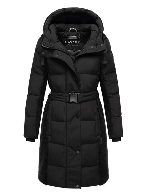 Navahoo dames wintermantel Funkelteddy – stijlvol, warm & modern - Image 1