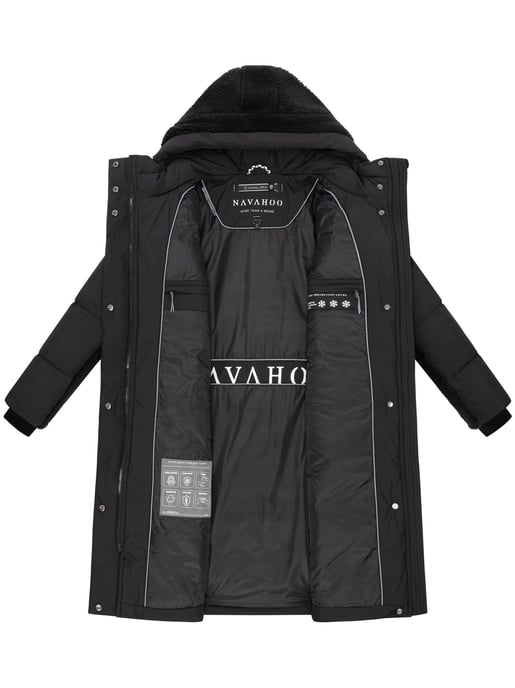 Navahoo dames wintermantel Funkelteddy – stijlvol, warm & modern - Image 5