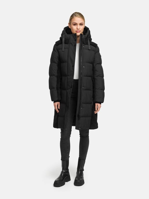 Navahoo dames wintermantel Funkelteddy – stijlvol, warm & modern - Image 6