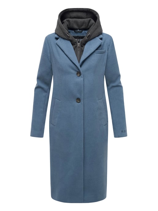 Navahoo Kekstraum dames overgangsmantel met uitneembare hoodie-inzet - Image 2