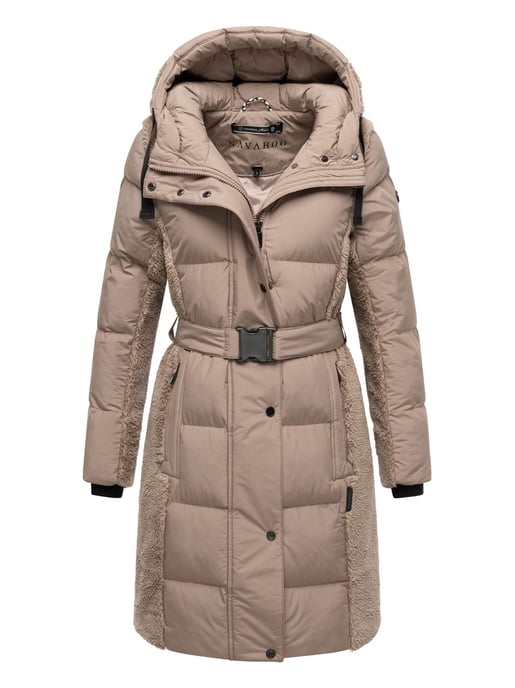 Navahoo dames wintermantel Funkelteddy – stijlvol, warm & modern - Image 1