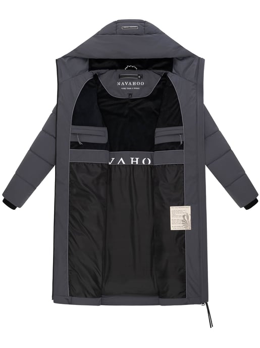 Navahoo dames wintermantel SCHOKOKUSS – elegant, warm & functioneel - Image 4