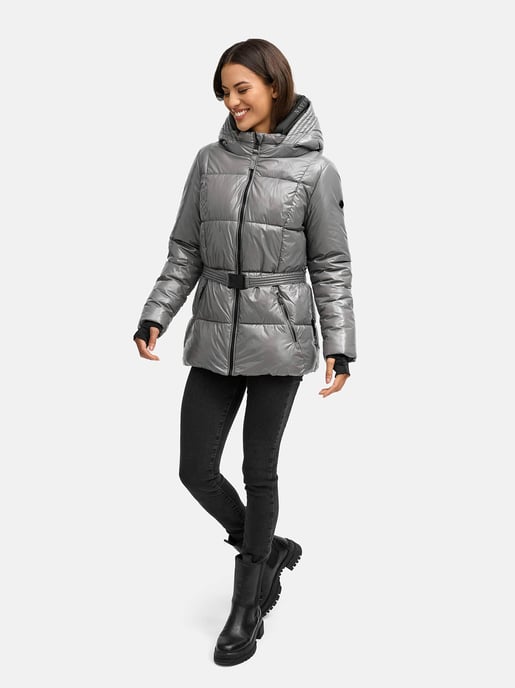 Marikoo Eisglanz dames winterjas – stijlvol, warm & functioneel - Image 6