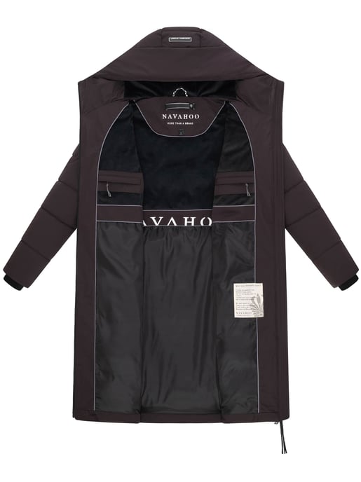 Navahoo dames wintermantel SCHOKOKUSS – elegant, warm & functioneel - Image 4
